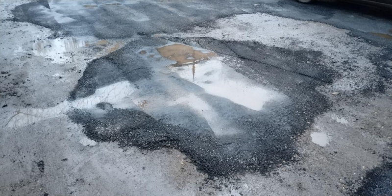 Нанотехнологии. Часть 2: ремонт дорог по-великолукски (ФОТО) - 2018-12-12 18:08:00 - 1