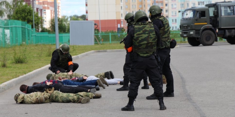 Антитеррористические учения прошли в Пскове - 2022-06-23 12:35:00 - 1