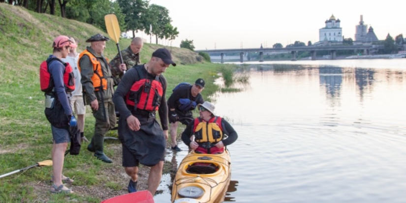 В Псковской области завершился водный поход в честь Александра Невского - 2021-06-25 13:56:00 - 1