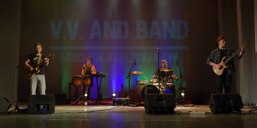 Великолукская блюз-рок группа «V.V. and BanD» отыграла большой сольный концерт - 2022-12-14 14:14:00 - 1