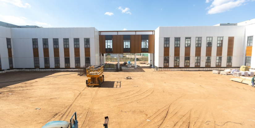 В Пскове продолжается строительство нового учебно-лабораторного корпуса ПсковГУ - 2023-04-25 08:35:00 - 1