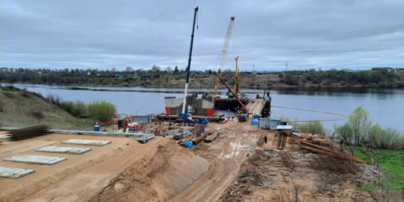 В Псковском районе продолжается строительство Северного обхода - 2024-04-24 17:35:00 - 1