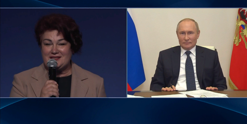 Путин: «Великие Луки - древний, но небольшой город. А учителя там замечательные» - 2022-10-06 08:35:00 - 1