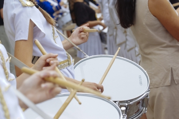 ФОТОрепортаж: совместное выступление коллективов мажореток на площади Ленина - 2018-08-27 12:36:00 - 1