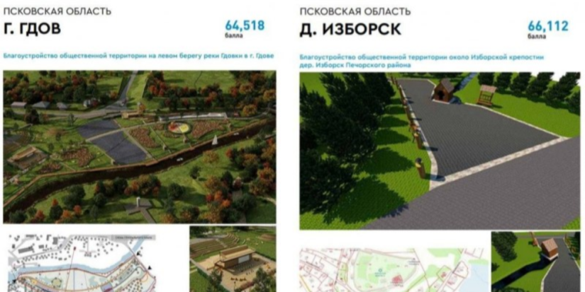 Гдов и Изборск — победители всероссийского конкурса по благоустройству - 2023-07-25 09:30:00 - 1