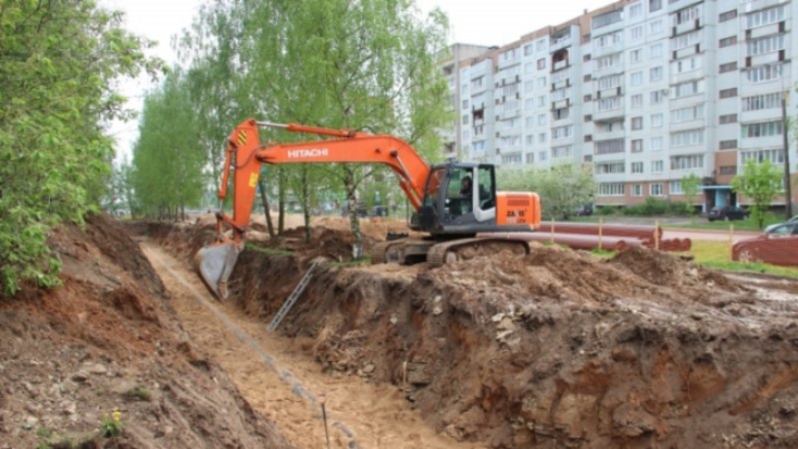 Началась реконструкция улицы Кузбасской Дивизии в Пскове - 2021-05-19 08:52:05 - 1