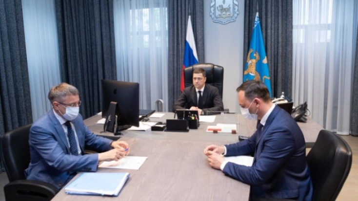 Вопросы ЖКХ рассмотрены на совещании Губернатора Псковской области - 2021-05-21 13:36:00 - 1