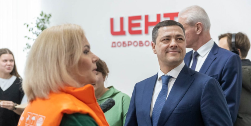 Михаил Ведерников привел в пример работу волонтеров Опочецкого района - 2023-03-18 09:05:00 - 1