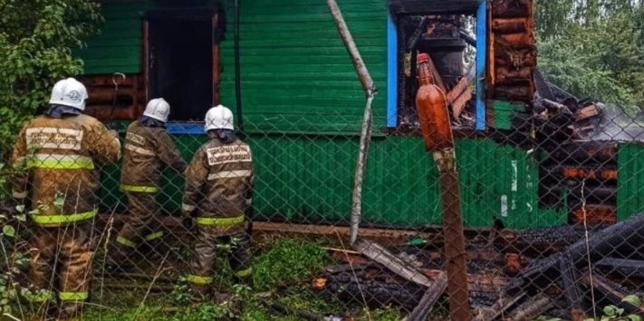 В Палкино на пожаре погиб мужчина - 2022-09-14 13:35:00 - 1