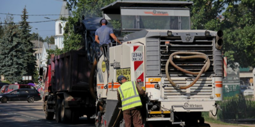 Стартовал ремонт центральных улиц в Опочке - 2023-08-18 11:05:00 - 1