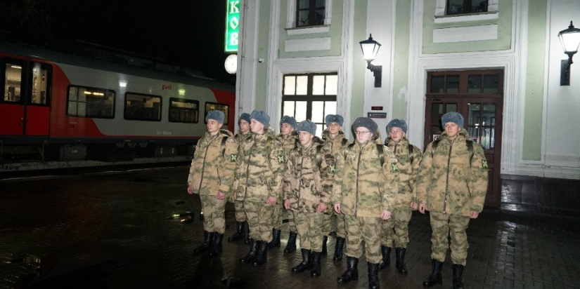 Первая группа призывников из Псковской области направлена на службу в Росгвардию - 2022-11-09 12:47:45 - 1