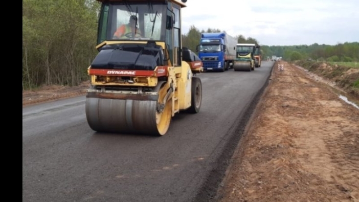 На трассе Великие Луки – Усвяты идет ремонт - 2021-05-26 11:13:00 - 1