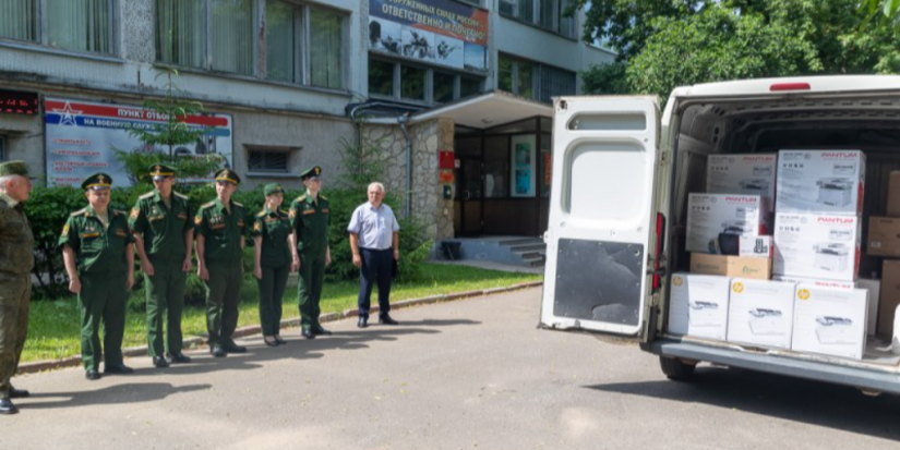 Военный комиссариат Псковской области доукомплектован новой оргтехникой - 2023-06-27 17:35:00 - 1