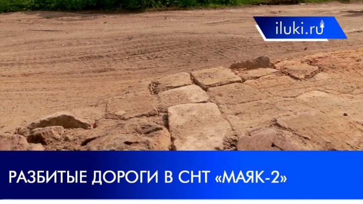 Жители СНТ в Великих Луках рассказали, как пытаются ремонтировать дорогу - 2021-05-20 10:34:00 - 1