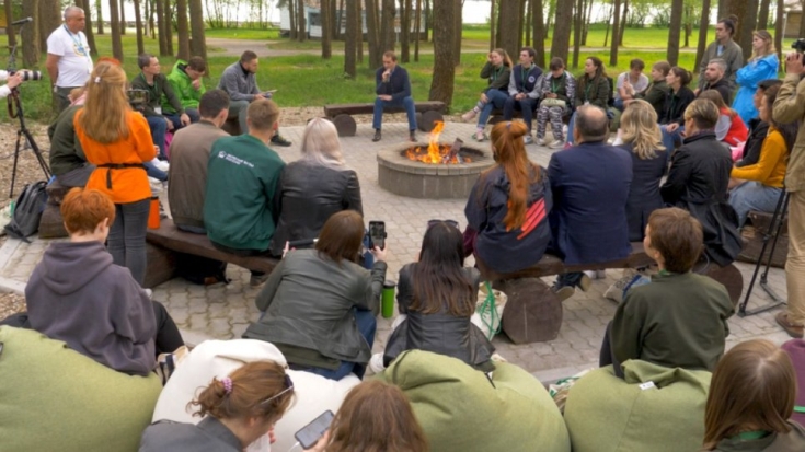 Глава Минприроды пообщался с молодежью - 2021-05-30 19:00:00 - 1