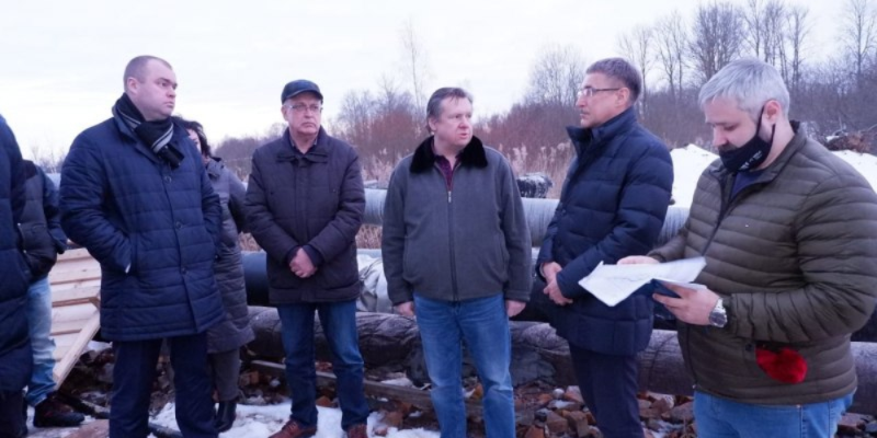 Василий Осипов проконтролировал возведение газовой котельной в Острове-3 - 2021-03-24 15:21:00 - 1