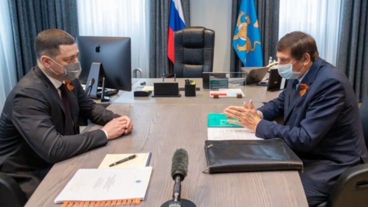 Губернатор встретился с главой Великих Лук и дал ряд поручений - 2021-05-07 13:00:00 - 1