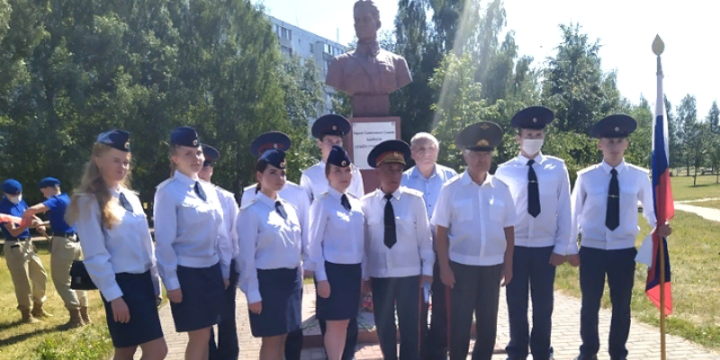 В Пскове почтили память Героя Семена Байкова и его боевых товарищей - 2021-07-08 15:13:00 - 1