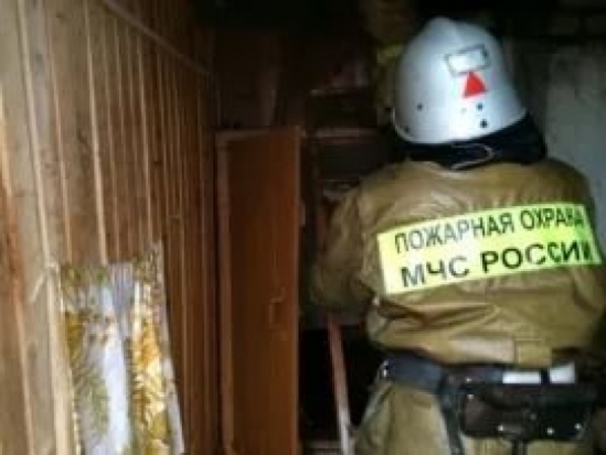 Семь огнеборцев тушили возгорание жилого дома в деревне Старина Псковского района - 2017-08-13 08:24:00 - 1
