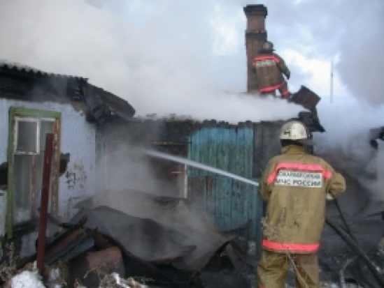 В деревне Шелино Пыталовского района огнем поврежден жилой дом - 2017-02-21 21:35:00 - 1