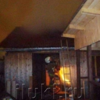 У сотрудницы ОАО «Псковагроинвест» в деревне Зайцево Псковского района сгорела баня - 2016-12-31 18:52:00 - 1
