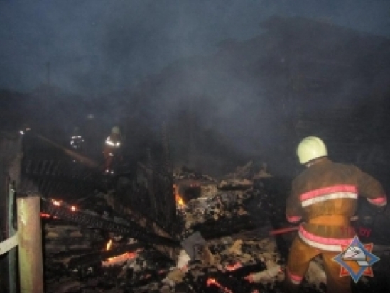 В Пскове огнем повреждено нежилое строение - 2017-02-09 06:45:00 - 1