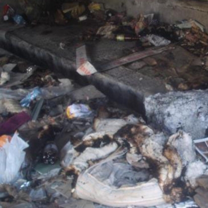 Серьезные ожоги получил мужчина, решивший погреться в заброшенном доме: пожар в Великих Луках - 2016-11-29 18:47:00 - 1