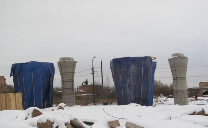В Великих Луках продолжается строительство автодорожного путепровода (+фото) - 2016-11-17 20:44:00 - 1