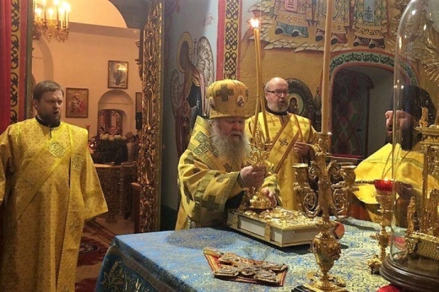 Епископ Великолукский и Невельский Сергий возглавил литургию в день памяти князя Александра Невского - 2017-12-07 06:58:00 - 1