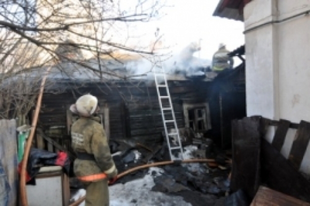 В Ритупе Пыталовского района горел жилой дом - 2017-01-15 22:36:00 - 1