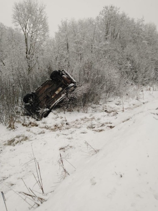 На трассе Великие Луки-Усвяты произошла авария - 2021-01-05 19:00:00 - 1