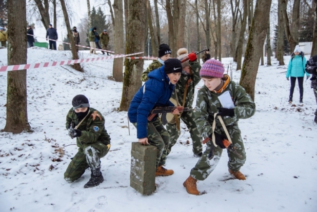 ФОТОрепортаж: военно-патриотические игры на великолукской крепости - 2018-01-17 16:00:00 - 1