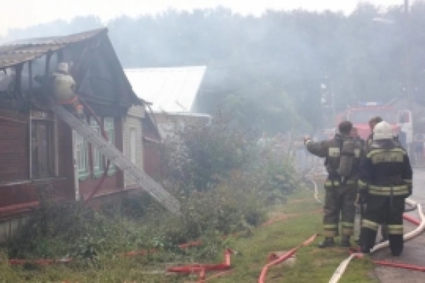 В деревне Слобода Псковского района огнем поврежден жилой дом - 2017-06-20 19:12:00 - 1