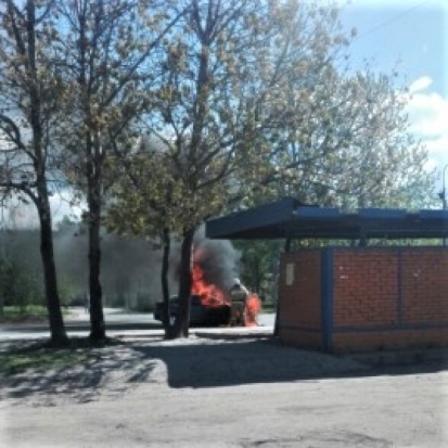 В деревне Иваньково Бежаницкого района загорелся легковой автомобиль - 2017-06-04 13:47:00 - 1