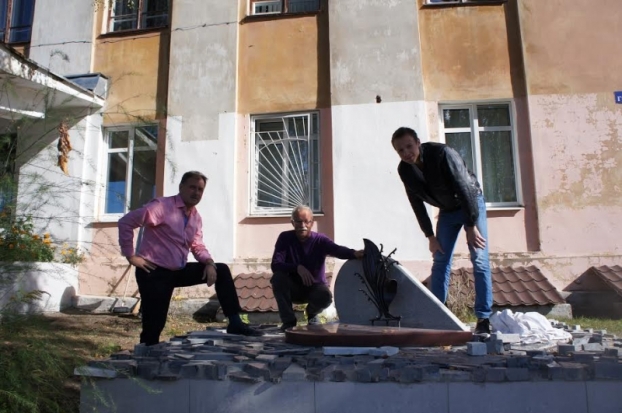 Всего несколько недель осталось до открытия памятного знака «Подвиг милосердия» (ФОТО) - 2016-09-15 15:15:00 - 1