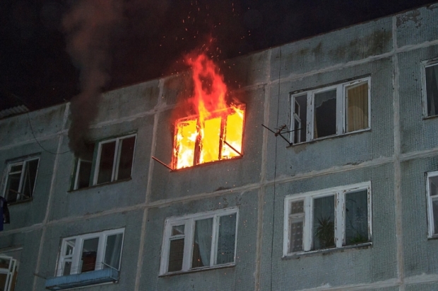 В Пскове горела комната - 2017-03-09 13:15:00 - 1