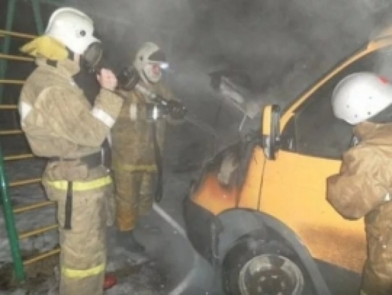В Подборовье-3 Псковского района загорелся автомобиль - 2017-04-06 22:06:00 - 1