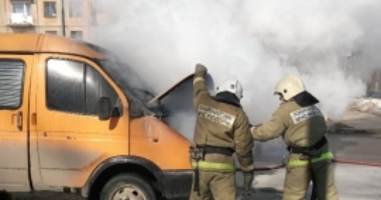 В Псковском районе огнем поврежден автомобиль - 2017-04-10 21:38:00 - 1