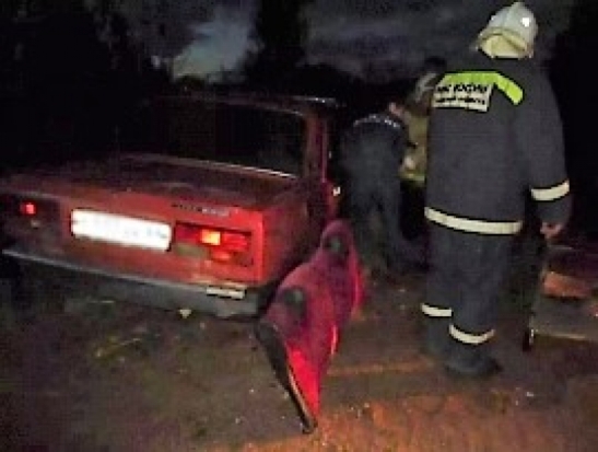 Пешеход попал под колеса автомобиля на 291-м километре трассы Санкт-Петербург – Невель - 2017-10-04 02:35:00 - 1