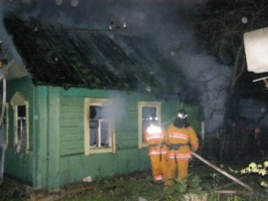 В Красногородске горел жилой дом - 2016-09-25 12:01:00 - 1