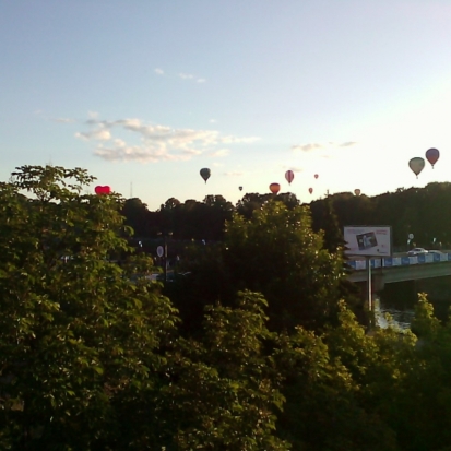 Вечерний полет аэростатов состоится в Великолукской крепости - 2018-06-10 18:02:00 - 1