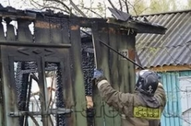 Еще одна баня сгорела сегодня в Псковской области, на этот раз – в Палкинском районе - 2016-10-01 21:56:00 - 1