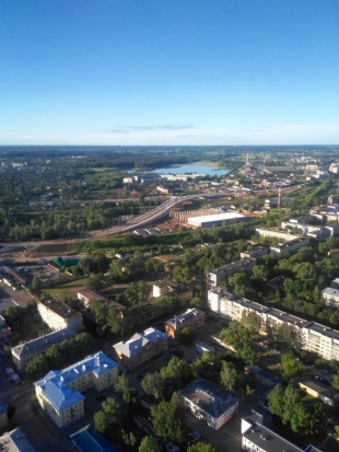 ФОТО: великолукский путепровод с высоты полёта аэростата - 2018-06-07 21:55:00 - 1