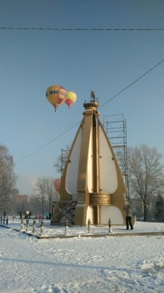 Рождественская воздухоплавательная фиеста в Великих Луках не состоялась из-за погодных условий - 2018-01-06 18:50:00 - 1