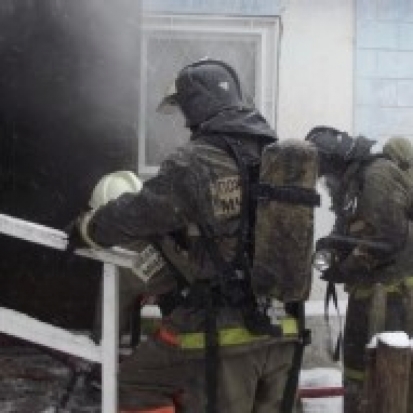 В Лаврах Печорского района горел жилой дом - 2016-12-16 21:13:00 - 1