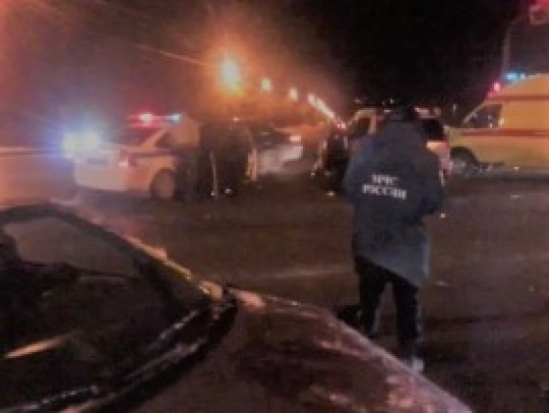 Легковое авто попало в ДТП на 289-м километре трассы Санкт-Петребург – Псков – Невель - 2017-03-09 06:24:00 - 1
