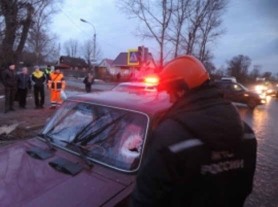 В Пскове два легковых авто попали в аварию - 2017-10-26 06:29:00 - 1