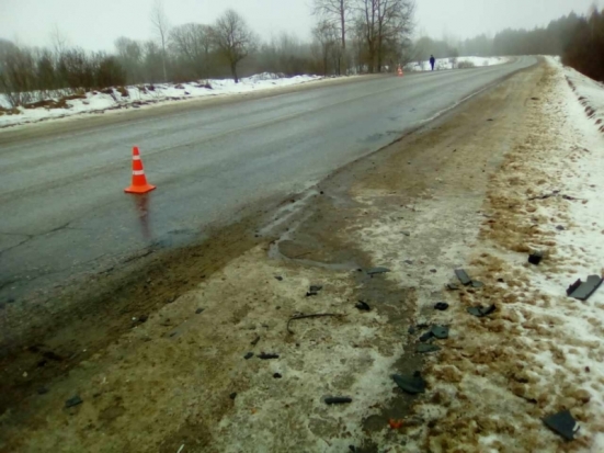 В Великолукском районе произошло лобовое столкновение (ФОТО) - 2017-02-28 10:52:00 - 1