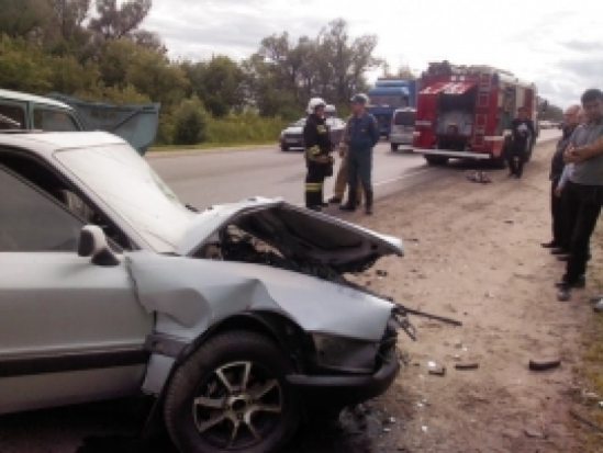 Две легковушки попали в аварию в Псковском районе - 2017-08-25 18:12:00 - 1