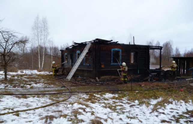 После пожара, в котором погибли двое малышей, их мать вместе с двумя выжившими детьми находится в больнице (+ФОТО с места ЧП) - 2016-12-16 17:50:00 - 1